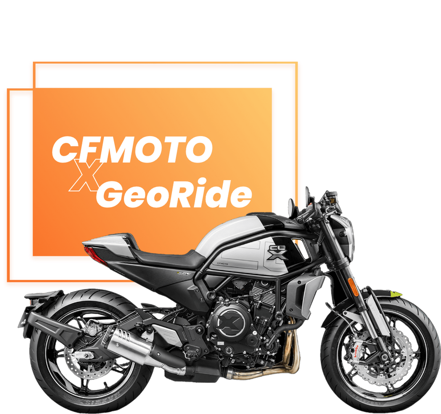 cf moto et georide collaboration