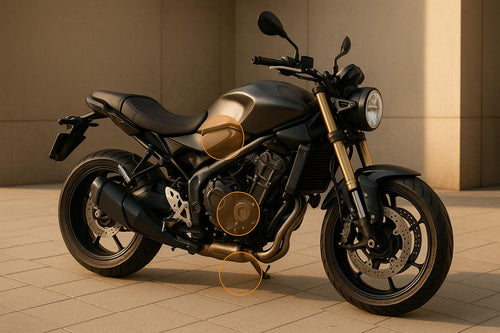 Les meilleurs endroits pour cacher un tracker GPS sur une moto