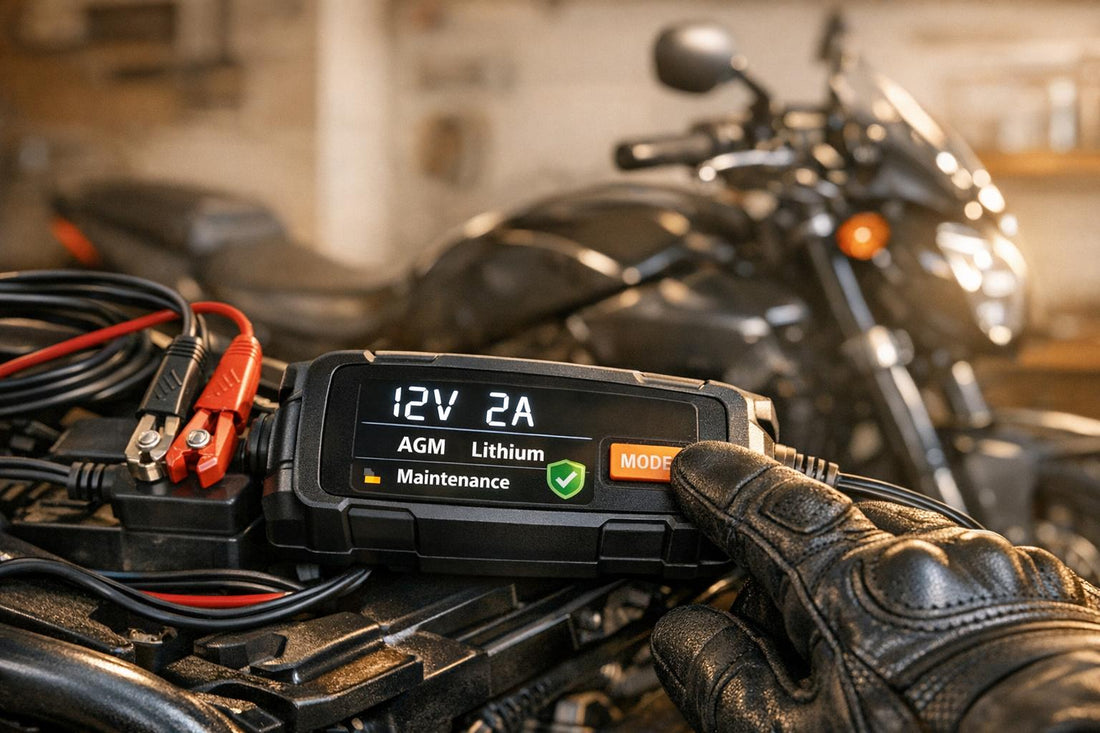 Comment choisir un chargeur intelligent pour moto