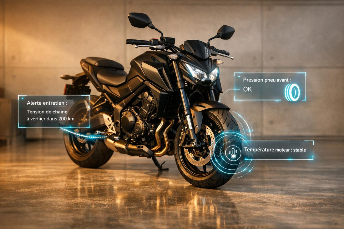 Maintenance prédictive : l'avenir des motos connectées