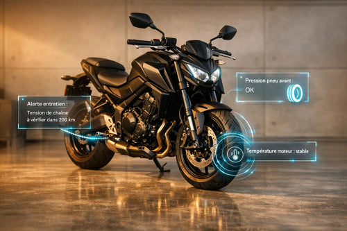 Maintenance prédictive : l'avenir des motos connectées
