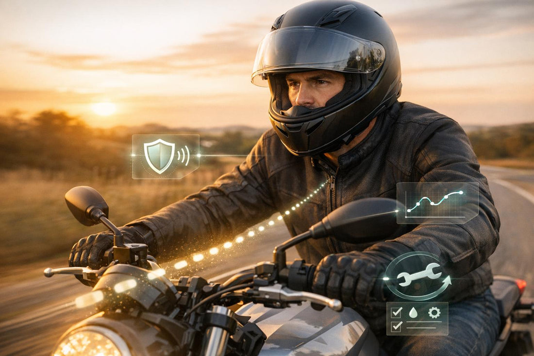 Fatigue en moto : solutions technologiques modernes