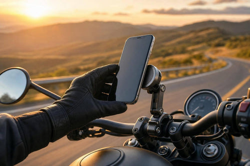 Top 5 supports magnétiques pour smartphones moto