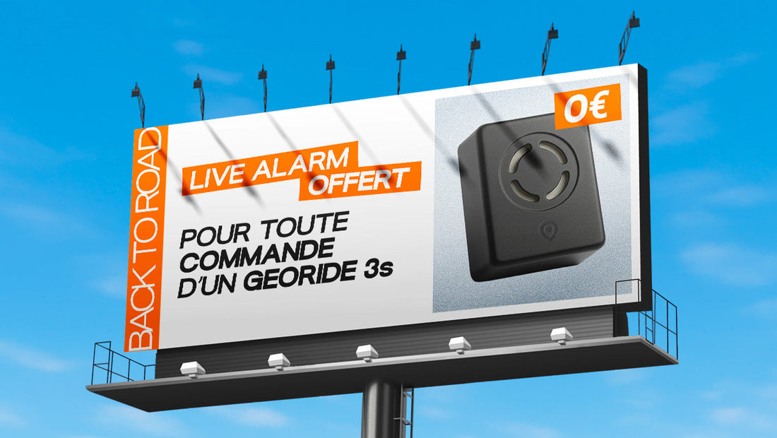 Back to Road : une alarme gratuite pour protéger votre moto à la rentrée !