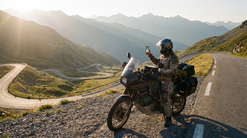 Top 7 apps pour enregistrer vos trajets moto