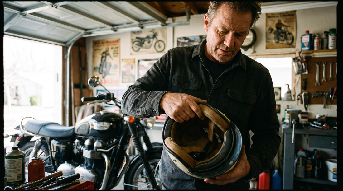 Durée de vie d'un casque moto : la date cachée à l'intérieur