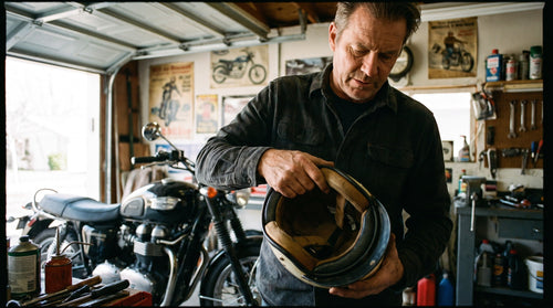 Durée de vie d'un casque moto : la date cachée à l'intérieur