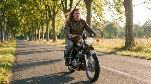 Rouler à moto avant 1973 : sans casque, sans permis, sans limite