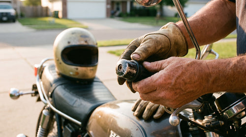 Moto d'occasion : 3 traces de chute que le vendeur ne peut pas cacher